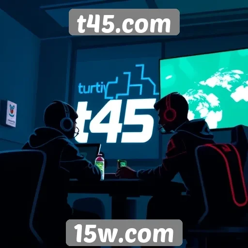 Impacto de t45.com na comunidade gamer